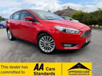 Used Ford Focus Titanium X 2016 Red Hatchback