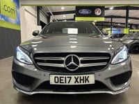 Used Mercedes C220 AMG line 170 HP (125 kW) 2017 Grey Sedan