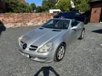 Used Mercedes SLK200 2007 Silver Cabriolet