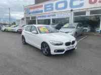 Używany BMW 118 Sport Line 2017 Biały Hatchback
