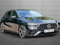 Used Mercedes A35 AMG Premium 316 HP (232 kW) 2025 Cosmos black Hatchback