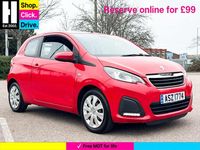 Used Peugeot 108 Active 68 HP (50 kW) 2016 Red Hatchback