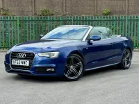 Used Audi A5 Cabriolet S-Line 2013 Blue Cabriolet