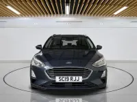 Used Ford Focus Titanium 125 HP (91 kW) 2019 Blue Estate