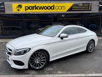 Used Mercedes C250 AMG Line Premium Plus 2016 White Coupe