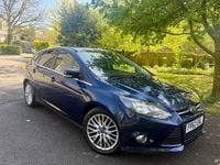 Used Ford Focus Zetec 115 HP (84 kW) 2012 Blue Hatchback