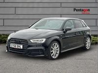 Used Audi A3 Black Edition 113 HP (83 kW) 2018 Black Sedan