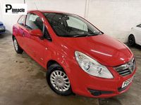 Used Vauxhall Corsa 59 HP (43 kW) 2008 Red Hatchback
