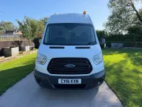 Used Ford Transit 155 HP (114 kW) 2016 White Van