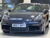 Used Porsche 718 Cayman 300 HP (220 kW) 2017 Blue Coupe
