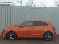 Usado VW Polo United 80 HP (58 kW) 2021 Laranja Citadino