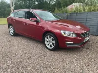 Used Volvo V60 SE 115 HP (84 kW) 2014 Red Estate