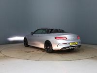 Used Mercedes C200 AMG line 2018 Silver Cabriolet