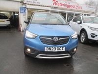 Second-hand Vauxhall Crossland X Elite 130 CP (95 kW) 2020 Albastru SUV