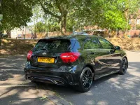 Used Mercedes A180 AMG line 2018 Black Hatchback