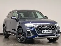 Used Audi Q5 S-Line 265 HP (194 kW) 2020 Blue SUV