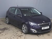 Used Peugeot 308 Allure 130 HP (95 kW) 2017 Blue Hatchback