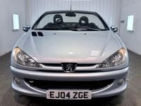 Used Peugeot 206 S 110 HP (80 kW) 2004 Silver Cabriolet