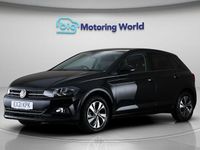 Used VW Polo Match 80 HP (58 kW) 2021 Black Hatchback