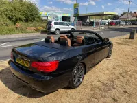 Used BMW 320 Cabriolet M Sport 2012 Black Cabriolet
