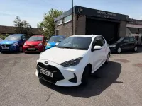 Used Toyota Yaris Hybrid 2026 White Hatchback