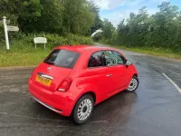 Used Fiat 500 Lounge 69 HP (50 kW) 2018 Pink Hatchback