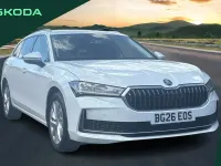 New Skoda Superb SE Technology 150 HP (110 kW) 2026 White Estate