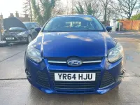 Used Ford Focus Zetec 115 HP (84 kW) 2014 Blue Hatchback