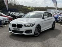 Begagnad BMW 120 M Sport 2018 Vit Halvkombi