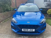 Usado Ford Focus ST-Line 125 HP (91 kW) 2019 Azul Citadino