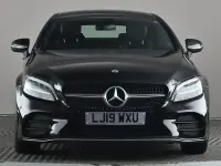 Used Mercedes C200 AMG line 184 HP (135 kW) 2019 Black Coupe