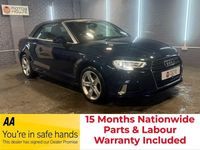Used Audi A3 Cabriolet Sport 2016 Blue Cabriolet