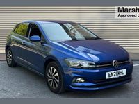 Used VW Polo Active 95 HP (69 kW) 2021 Blue Hatchback
