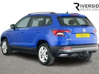 Begagnad Skoda Karoq SE Technology 116 HK (85 kW) 2018 Blå SUV