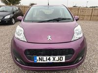 Used Peugeot 107 Active 68 HP (50 kW) 2014 Purple Hatchback