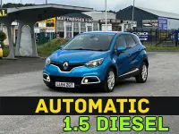 Used Renault Captur Dynamique 90 HP (66 kW) 2014 Blue SUV