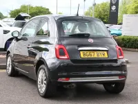 Used Fiat 500 Lounge 69 HP (50 kW) 2017 Black Hatchback