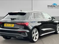 Used Audi A3 S-Line 110 HP (80 kW) 2024 Mythos black metallic Hatchback