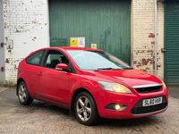 Used Ford Focus Zetec 2010 Red Hatchback
