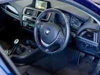 Used BMW 118 Sport Line 136 HP (100 kW) 2016 Blue Hatchback