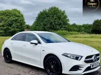 Used Mercedes A250 AMG line 214 HP (157 kW) 2020 White Sedan