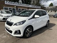 Used Peugeot 108 Allure 82 HP (60 kW) 2016 White Hatchback