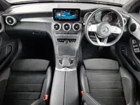 Used Mercedes C200 AMG line 184 HP (135 kW) 2019 Black Cabriolet