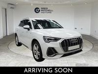 Used Audi Q3 S-Line 150 HP (110 kW) 2023 White SUV