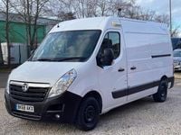 Used Vauxhall Movano 130 HP (95 kW) 2019 White MPV