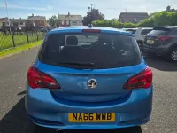Used Vauxhall Corsa Edition 2016 Blue Hatchback