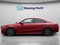 Used Mercedes CLA200 AMG line 163 HP (119 kW) 2020 Red Coupe