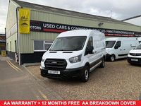 Used Ford Transit 130 HP (95 kW) 2021 White Van