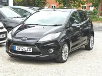 Używany Ford Fiesta Titanium 94 KM (69 kW) 2012 Czarny Hatchback