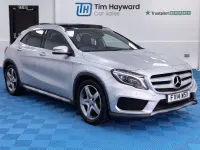 Used Mercedes GLA220 AMG Line Premium 170 HP (125 kW) 2014 Silver SUV